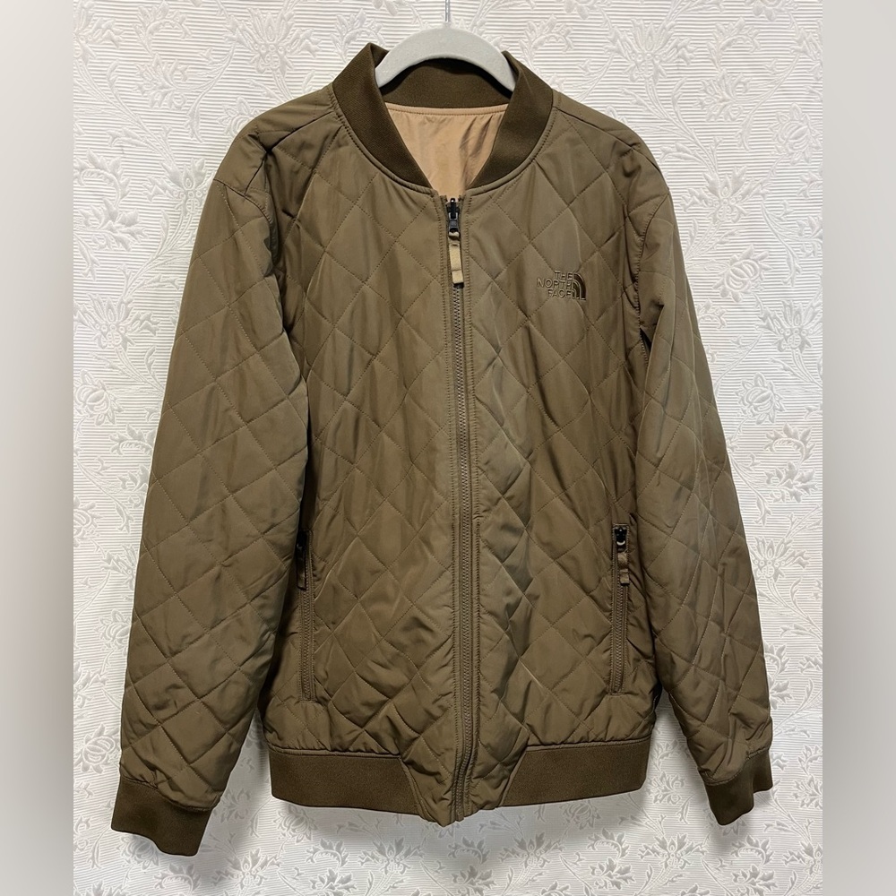 The North Face Green Quilted Jacket